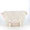 Sac Bandoulière Crochet Fushia